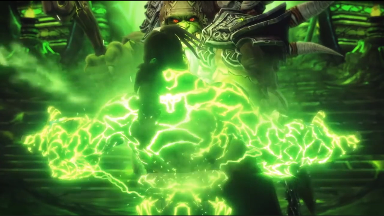 Picture of Gul'dan from World of Warcraft